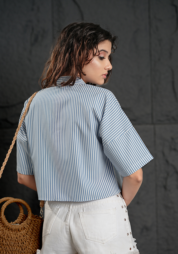 MAPLE STRIPE BLOUSE